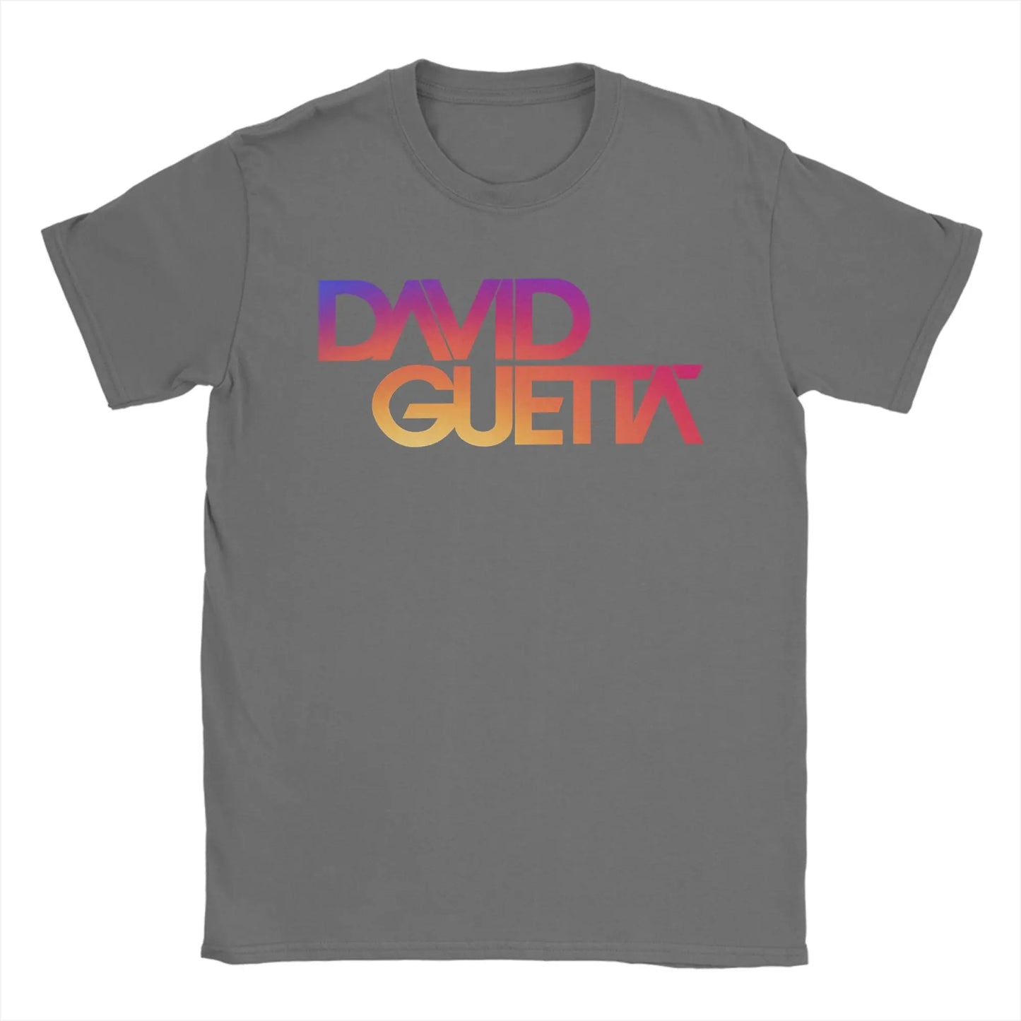 David Guetta Sunset Logo T Shirt Men's  Cotton Cool T-Shirt