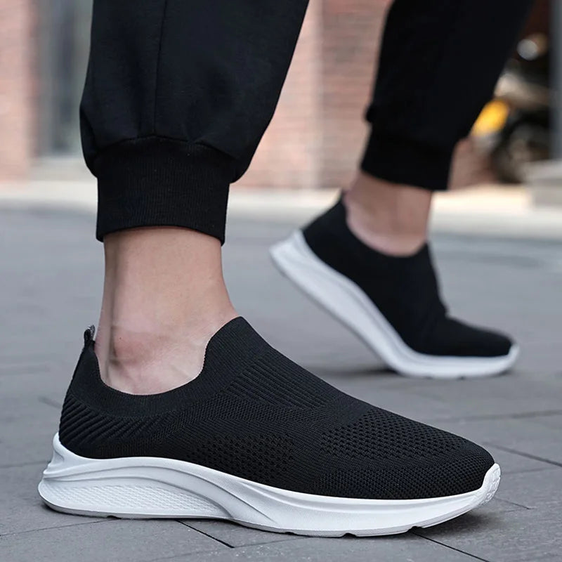 Lightweight Mesh Loafers for Men Casual Walking Shoes