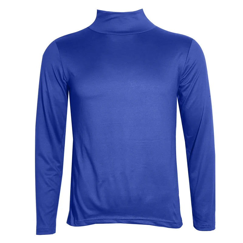 Men's Winter Thermal Shirt High Neck Slim Fit