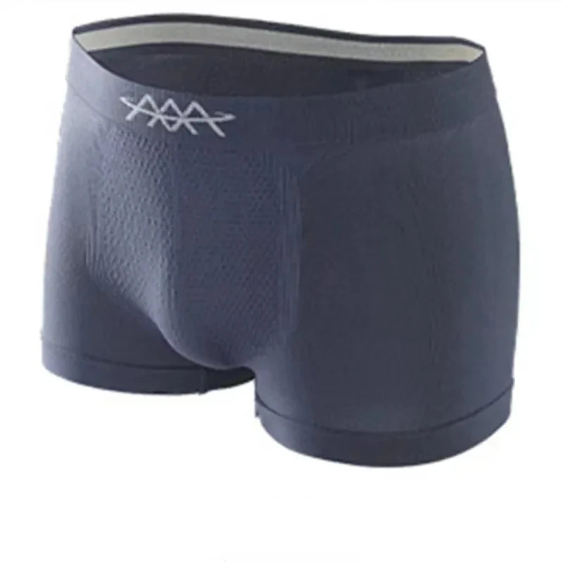 High Elasticity Seamless Men Boxers Honeycomb