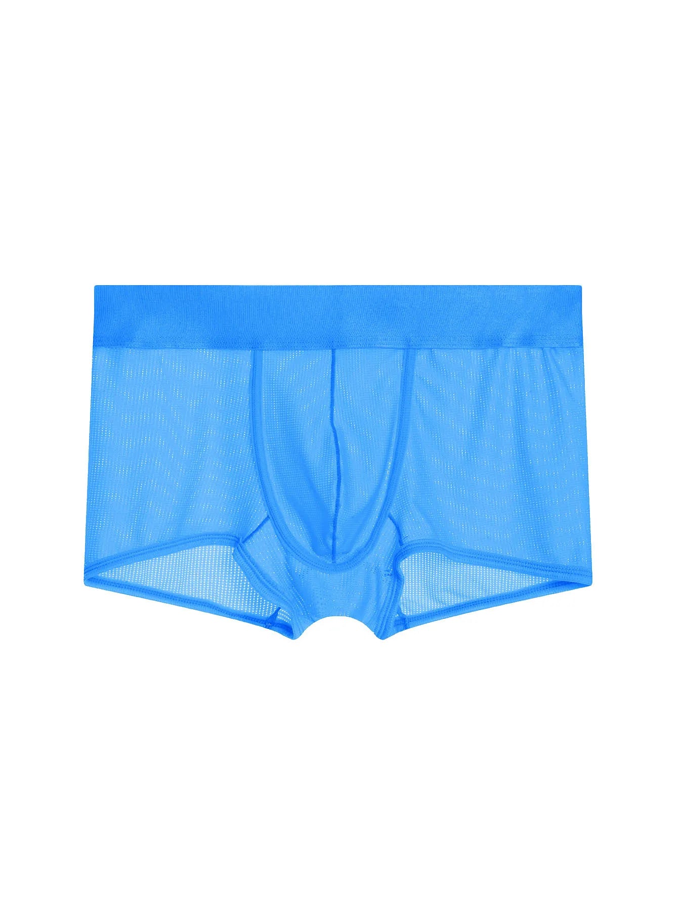 Men's Boxer Trunks Mesh Underwear