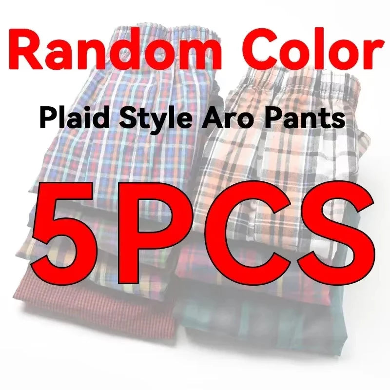 Cotton Classic Checkered Boxer Shorts by FARDLY