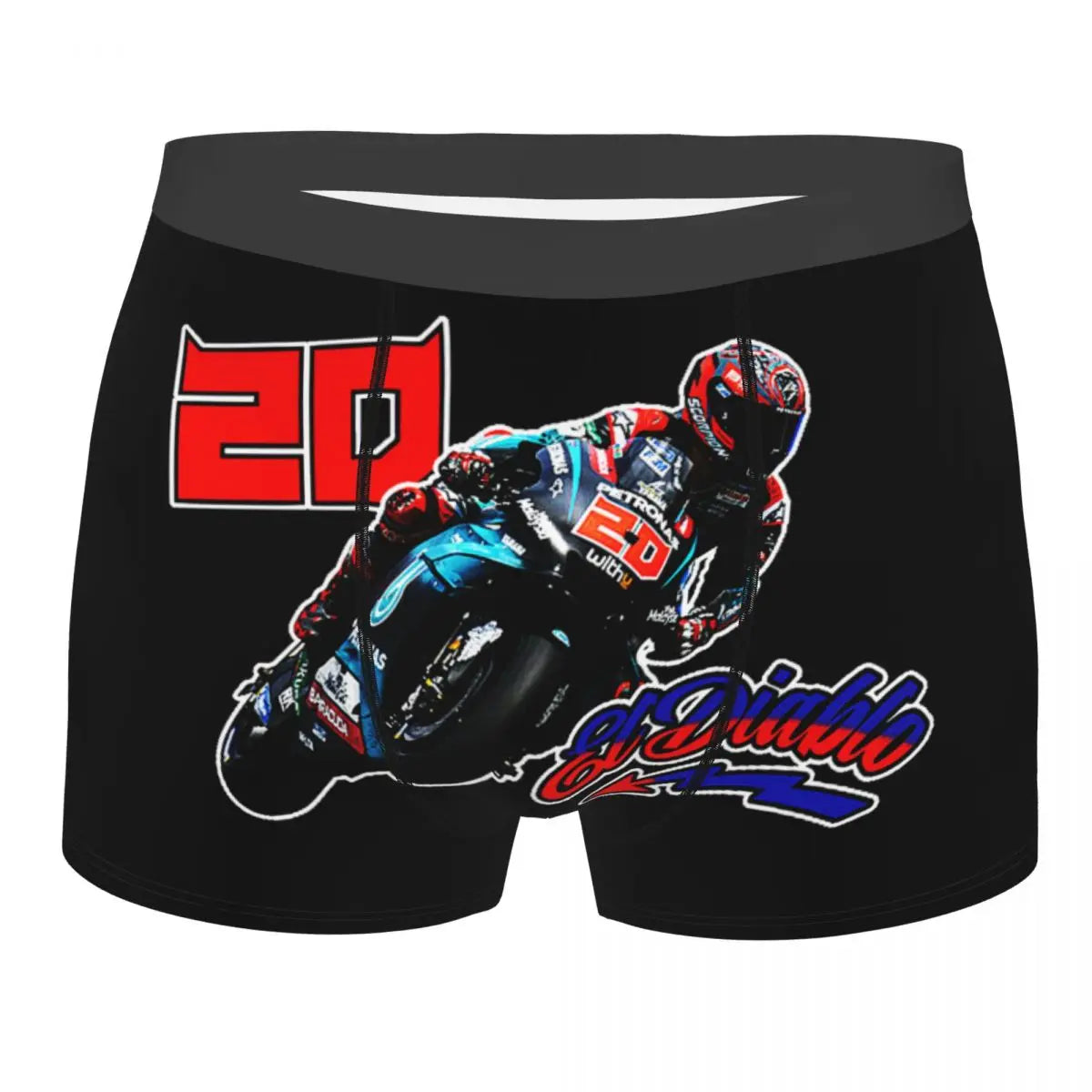 Boxer Shorts Custom Fabio Quartararo Men Underwear