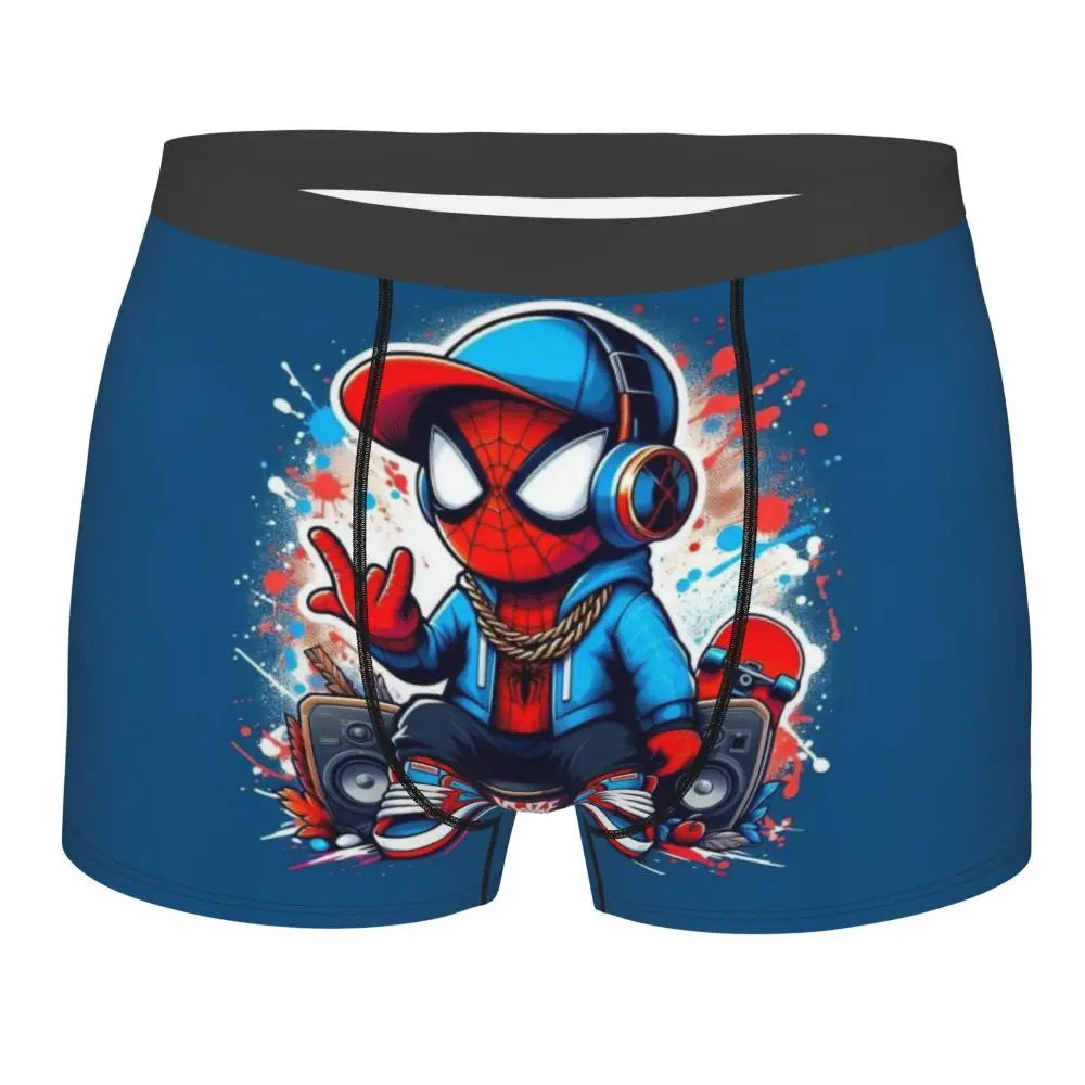 Hello Kitty Spiderman Men's Boxer Shorts