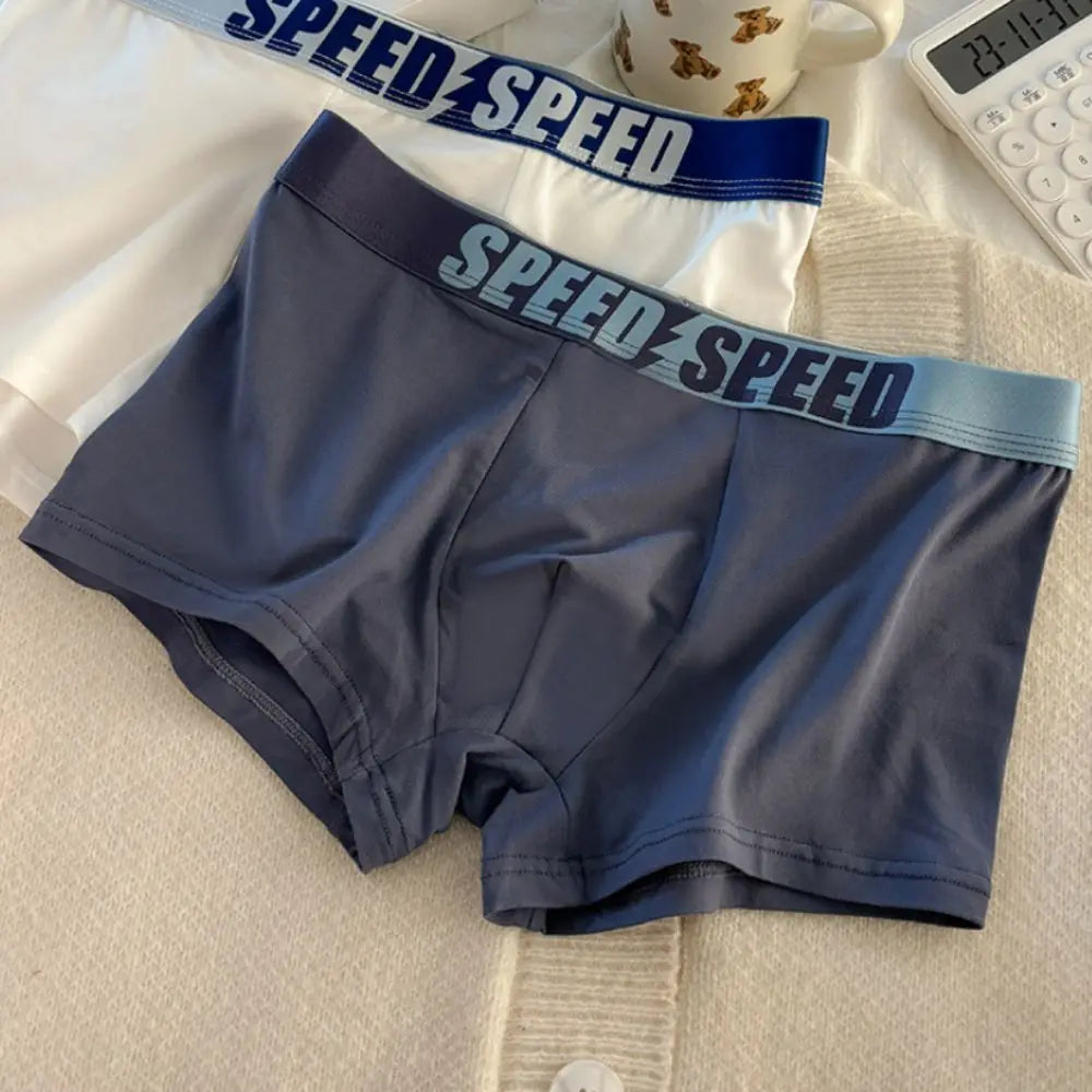 Plus Size Men's Boxer Briefs 3PCS Cotton