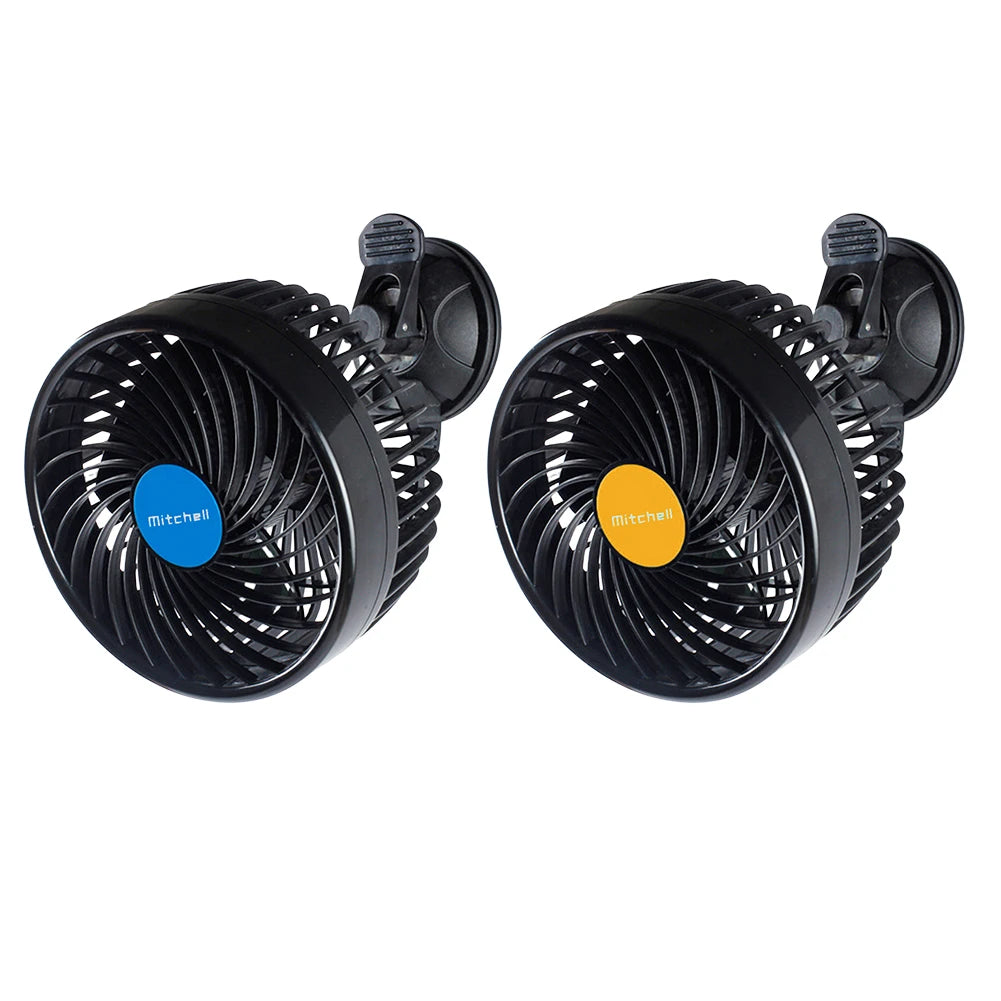 12V Adjustable Car Cooling Fan with Strong Suction