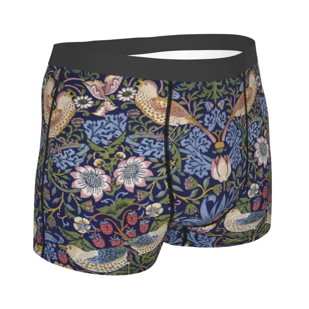 Breathable Cotton Polyester Boxer Shorts for Men