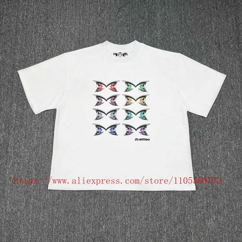 2026 New Mertre Men's T-shirt Multiple Styles Mertre Top High Quality Leisure Loose Short Sleeve Top Quick Delivery