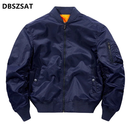 2027  Bomber Jacket Men Flight Jacket Pilot Air Force 6XL