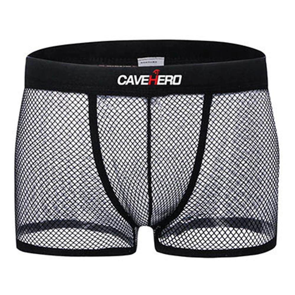Transparent Mens Boxer Briefs by CAVEHERO