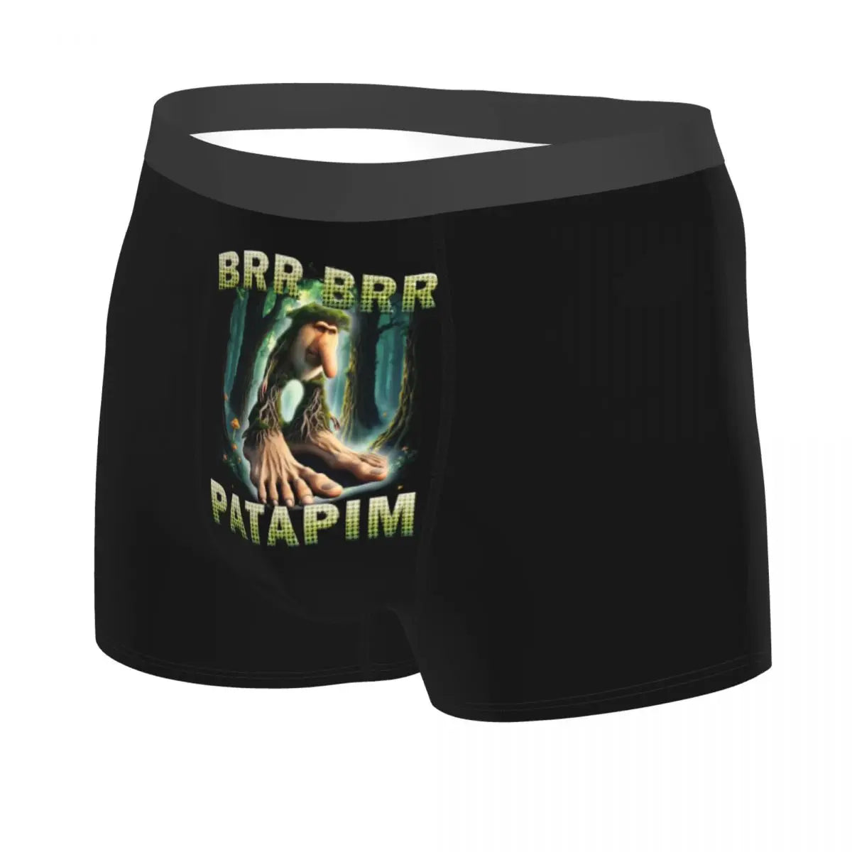 Men's Boxer Shorts Brr Brr Patapim Funny Italian Brainrot