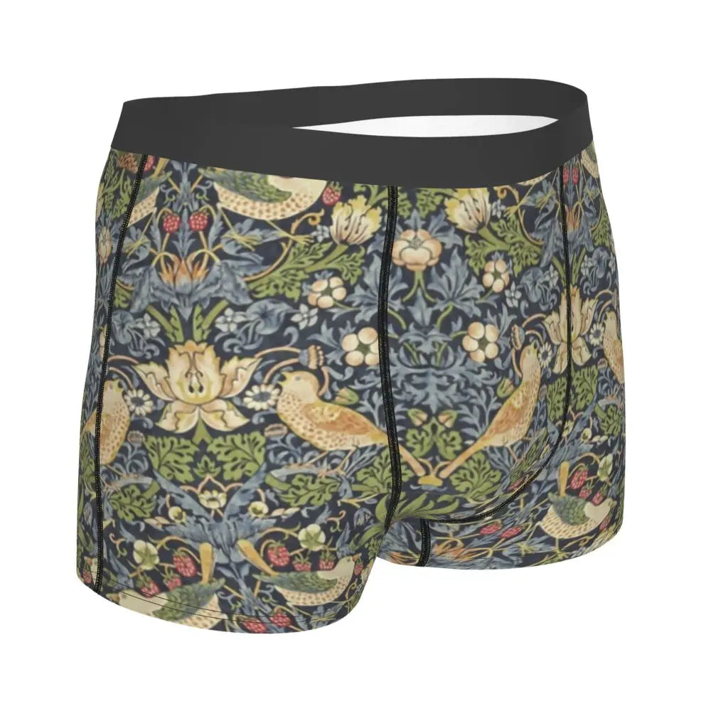 Breathable Cotton Polyester Boxer Shorts for Men