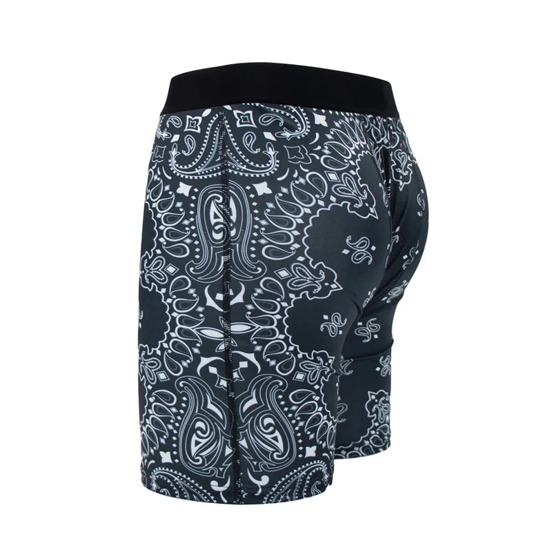 1Pcs Men Underwear Boxers Breathable Man Underpants S-3XL