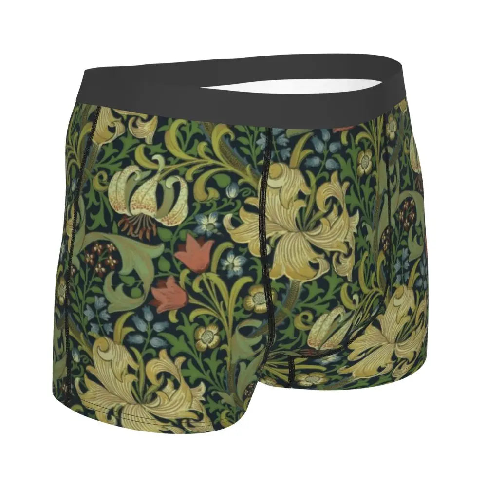 Breathable Cotton Polyester Boxer Shorts for Men