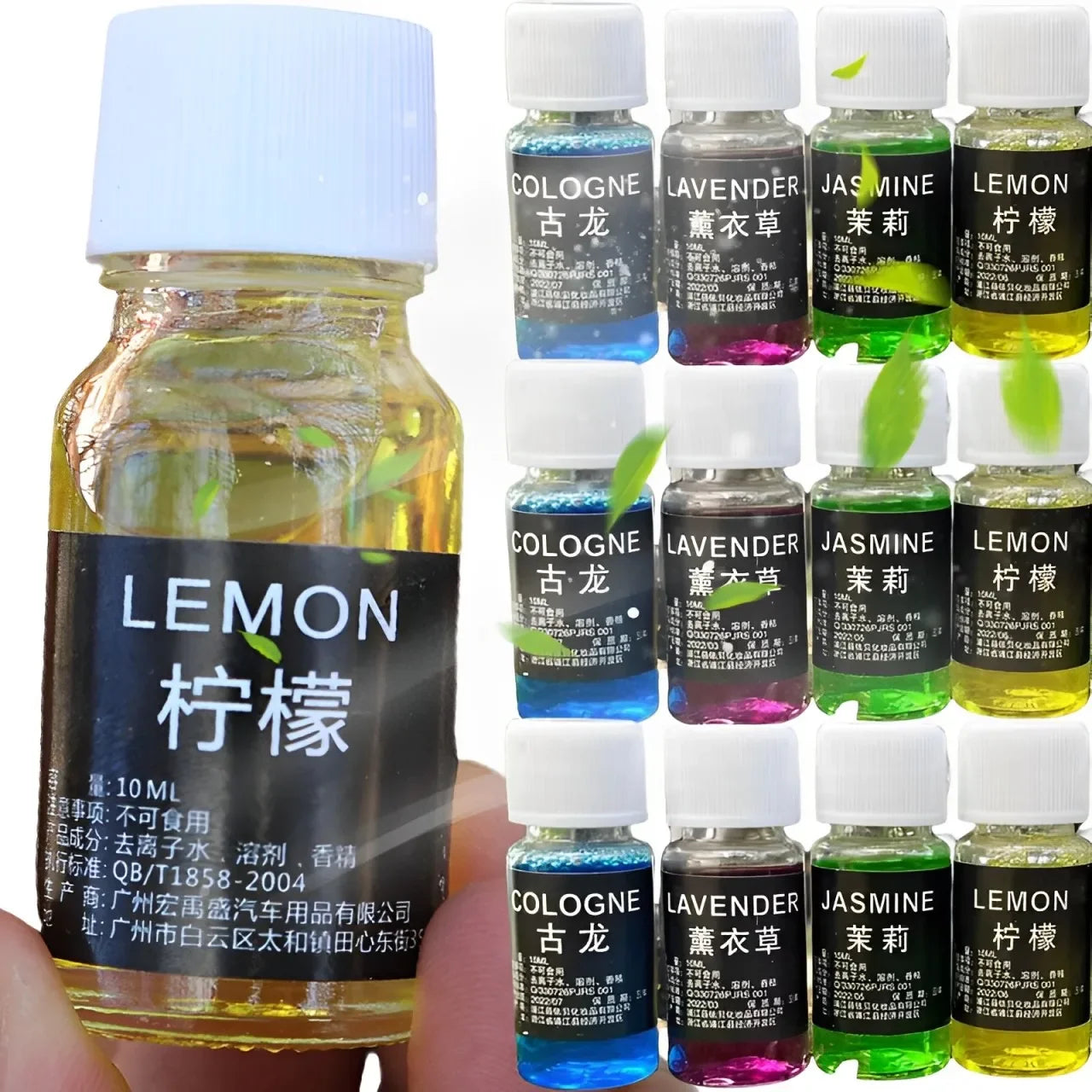 10ml Essential Oil Car Perfume Refill Air Freshener
