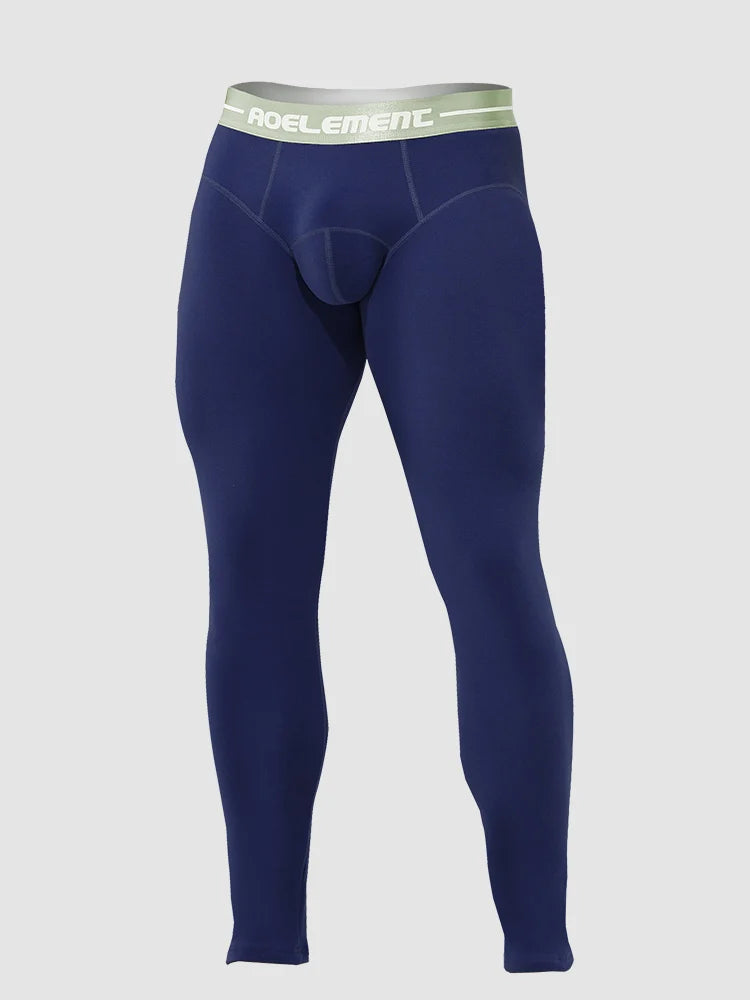 2026 + Winter Long Johns Men's Underwear Single Thick Fleece Thermal Pants