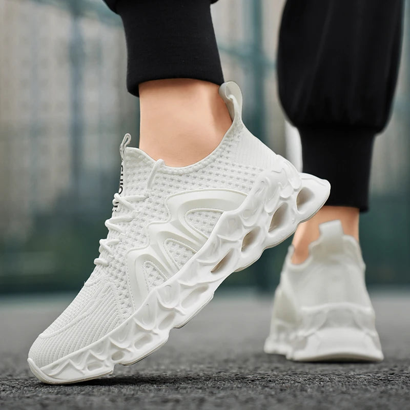 Men's Casual Sneakers Breathable Mesh Running Shoes
