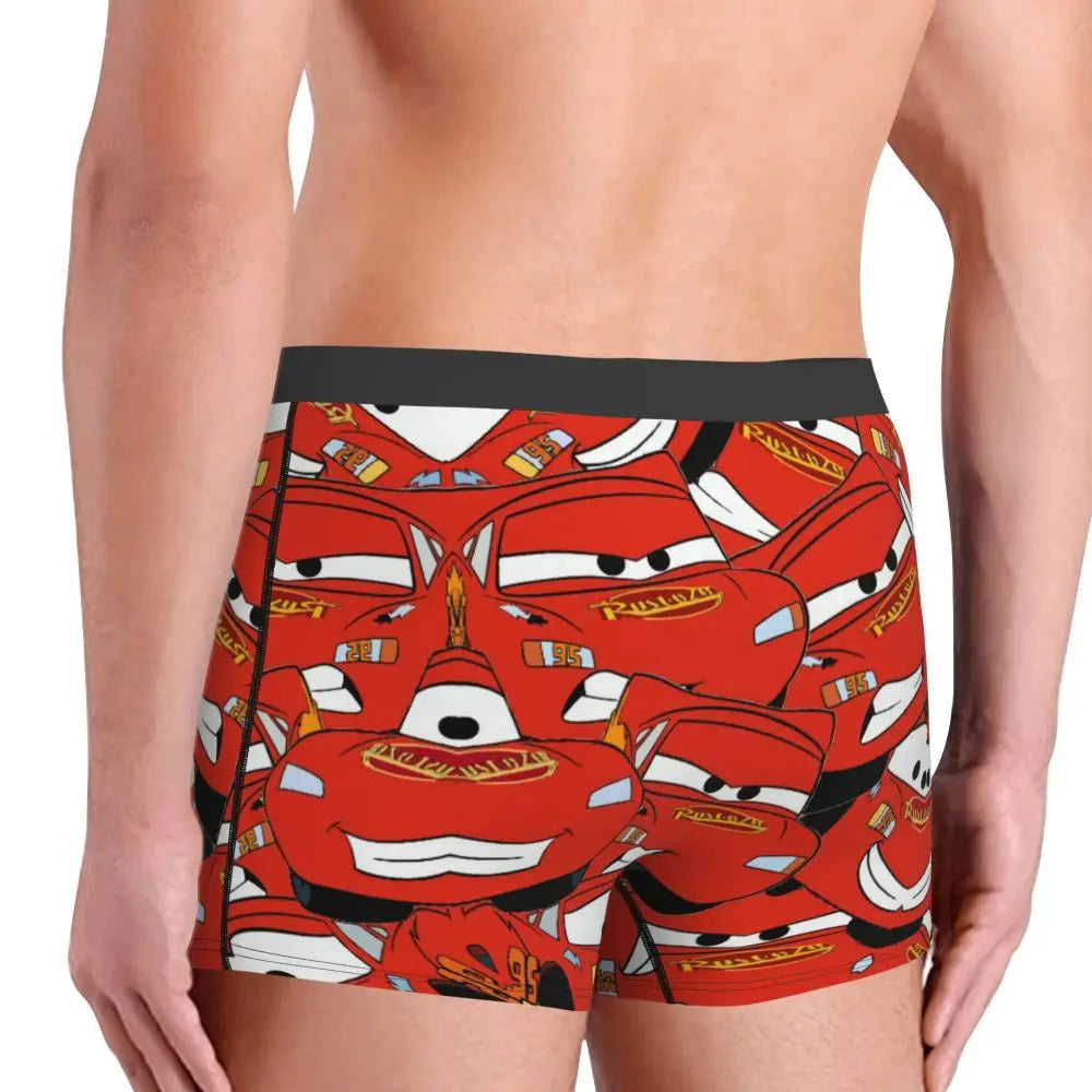 Lightning McQueen Cars Boxer Shorts for Men