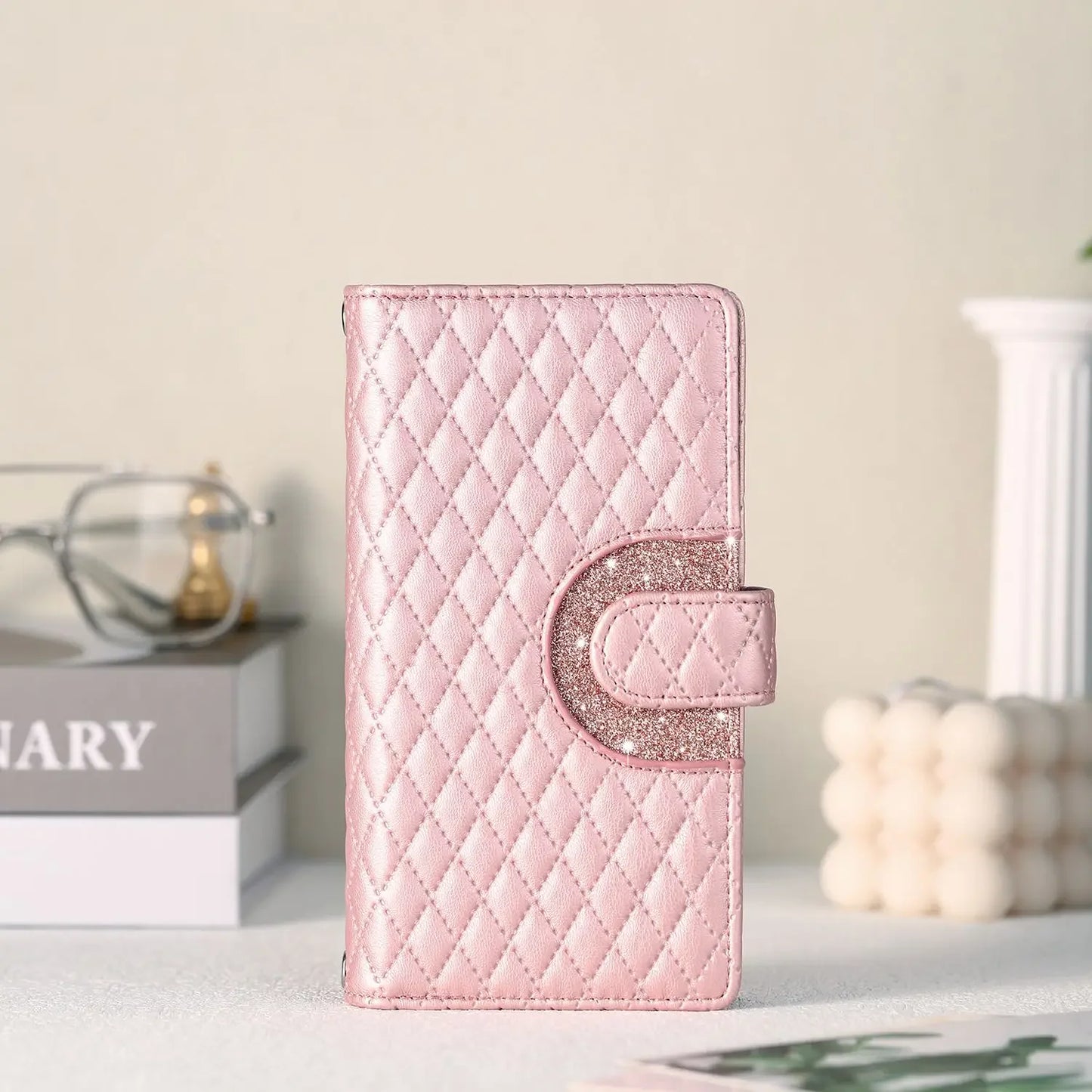 Flip Leather Case for iPhone 16 16e 15 14 13 12 11 8 7 Pro Max mini Plus