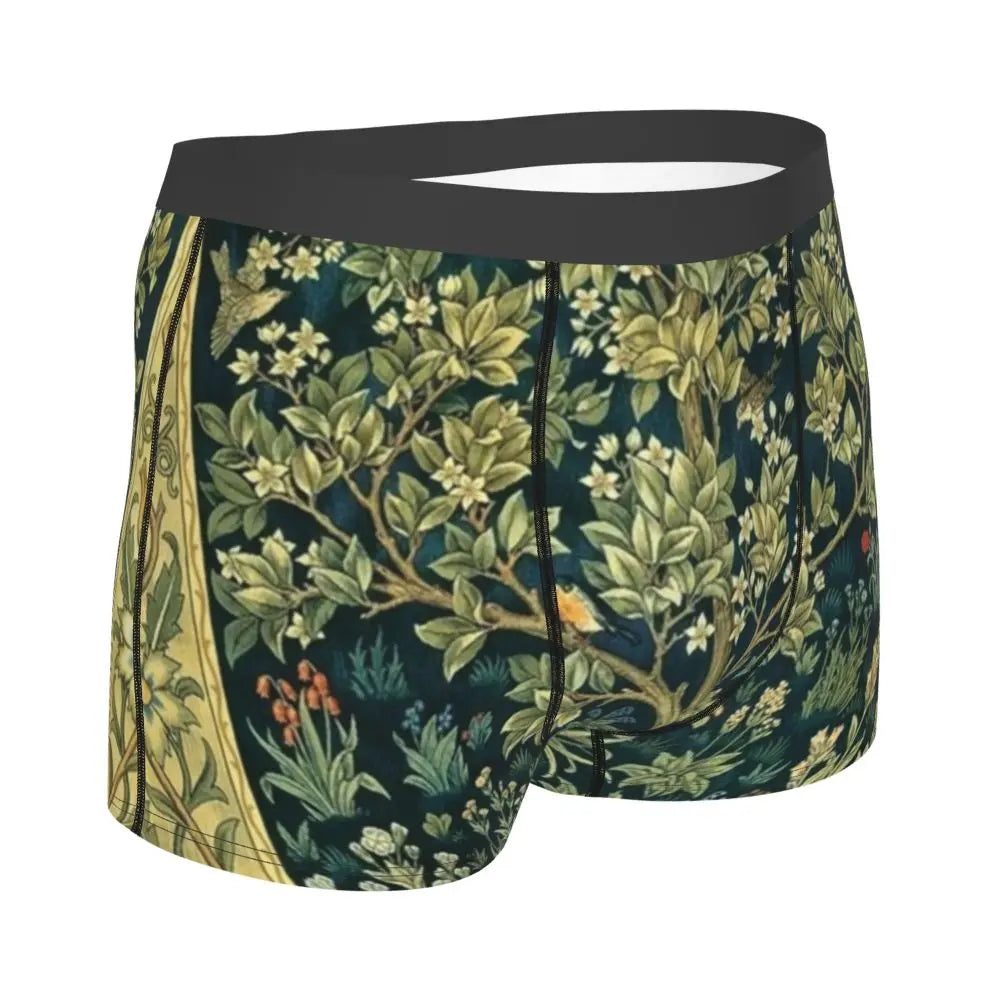 Breathable Cotton Polyester Boxer Shorts for Men