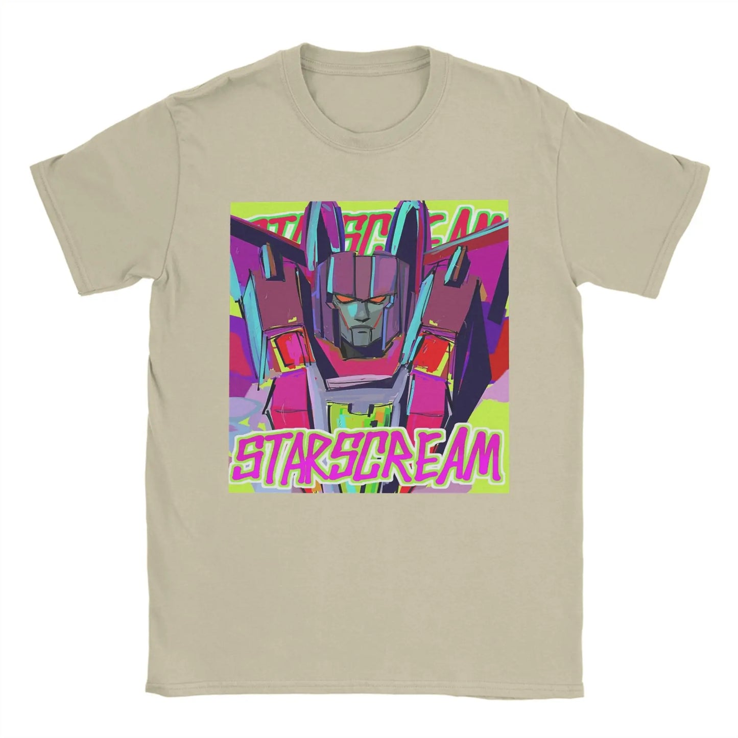 StarScream Men's Women's T Shirt Pure Cotton Graphic Printed Tee Shirt