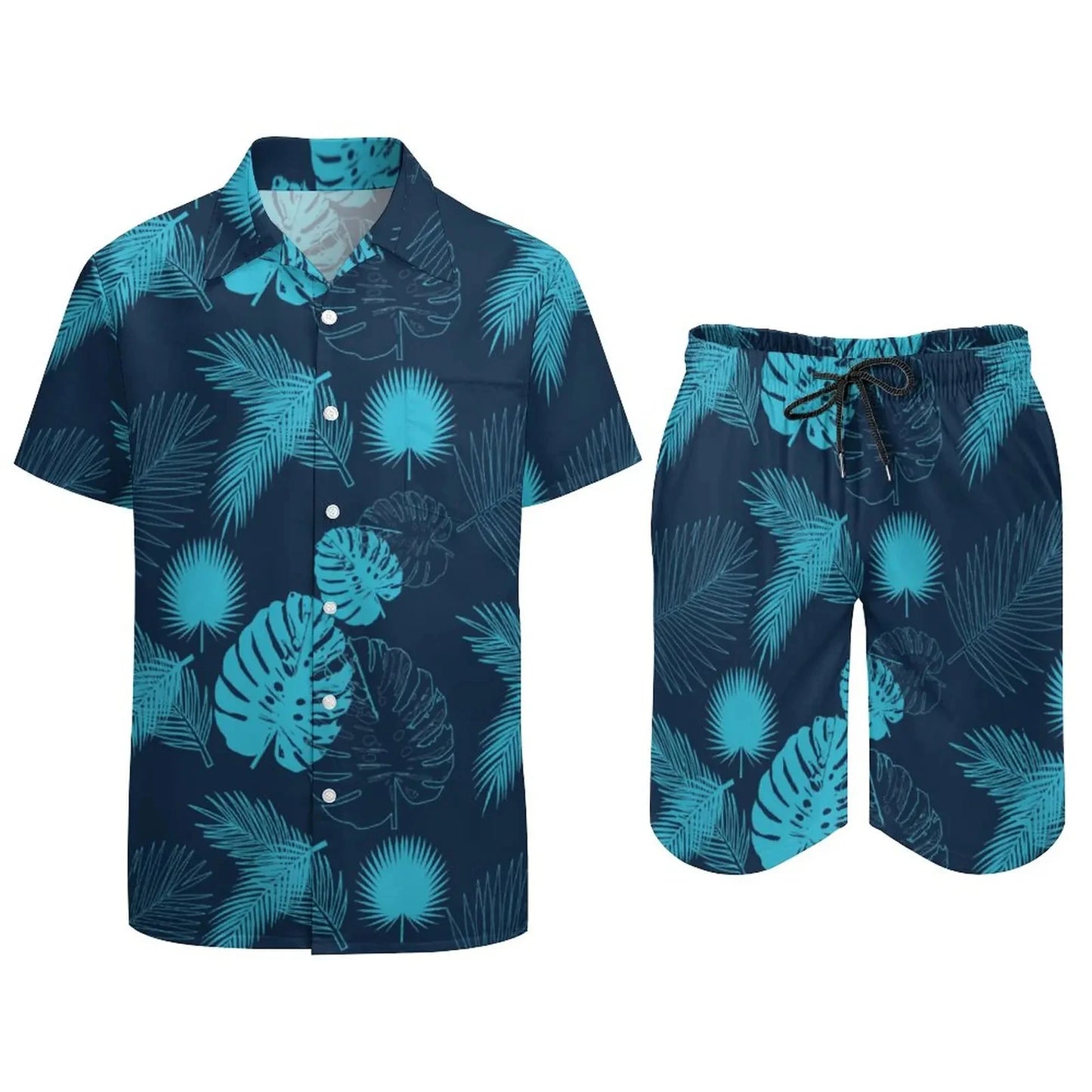 Psychedelic Magic Mushroom Men 2Pcs Casual Set