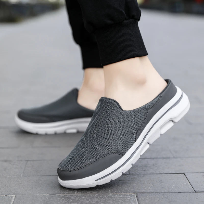 Men's Breathable Summer Slippers with Thick Bottom