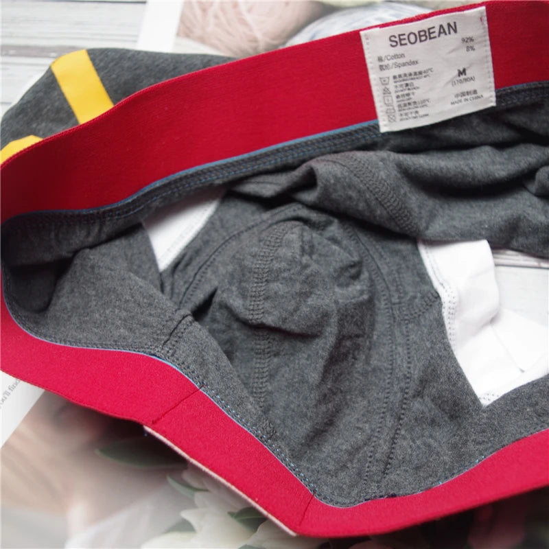 Men's Cotton Boxer Shorts Underwear