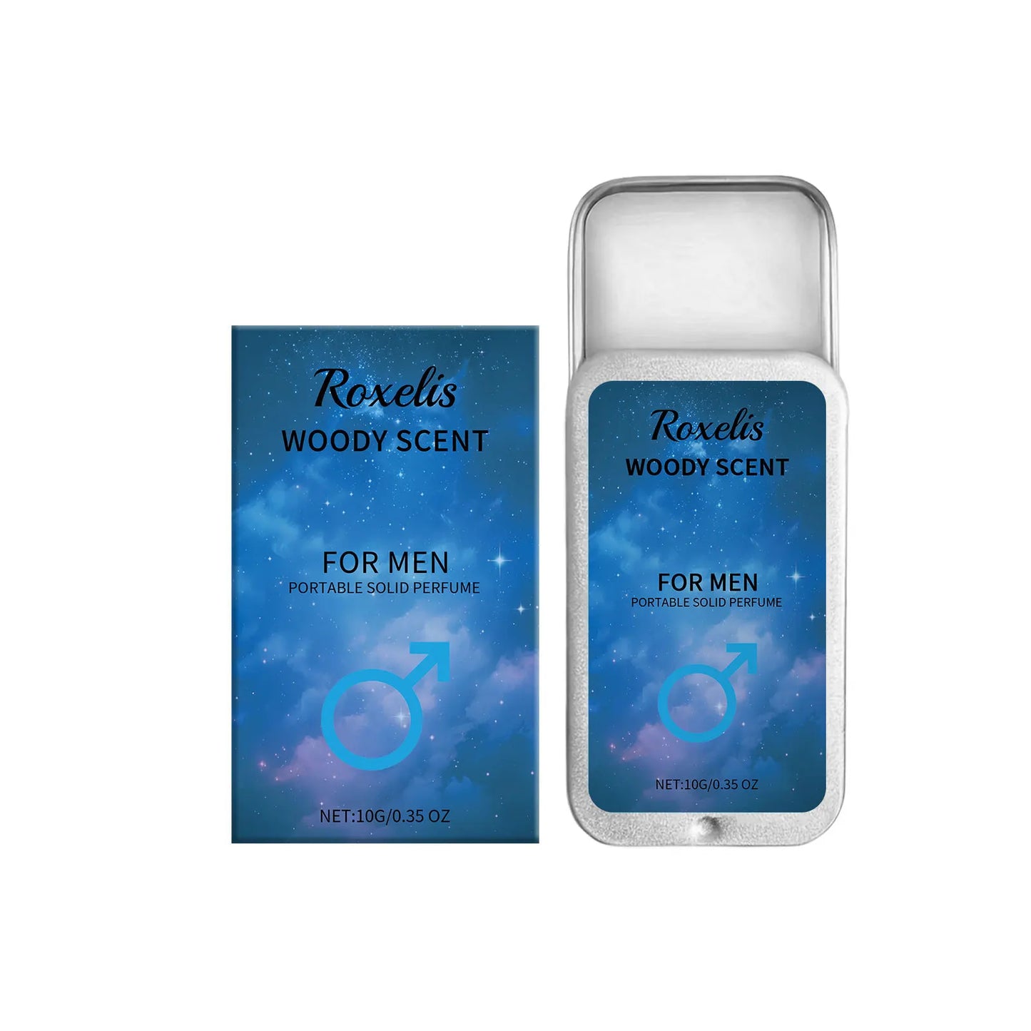 Pheromone Cologne Solid Perfume Woody Scent Balm