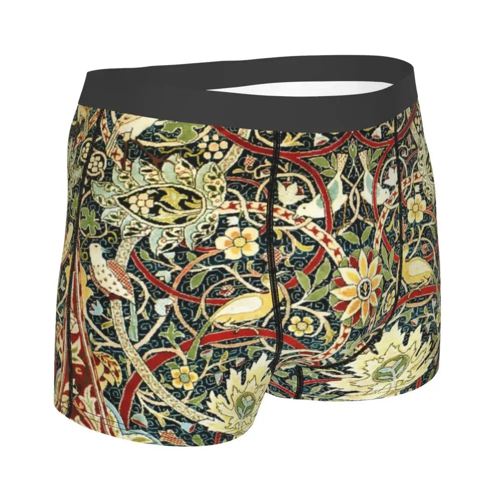 Breathable Cotton Polyester Boxer Shorts for Men