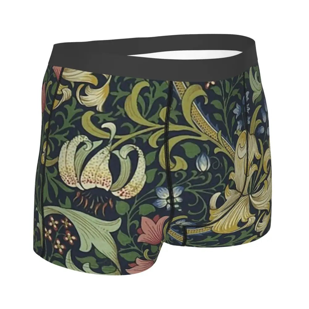 Breathable Cotton Polyester Boxer Shorts for Men