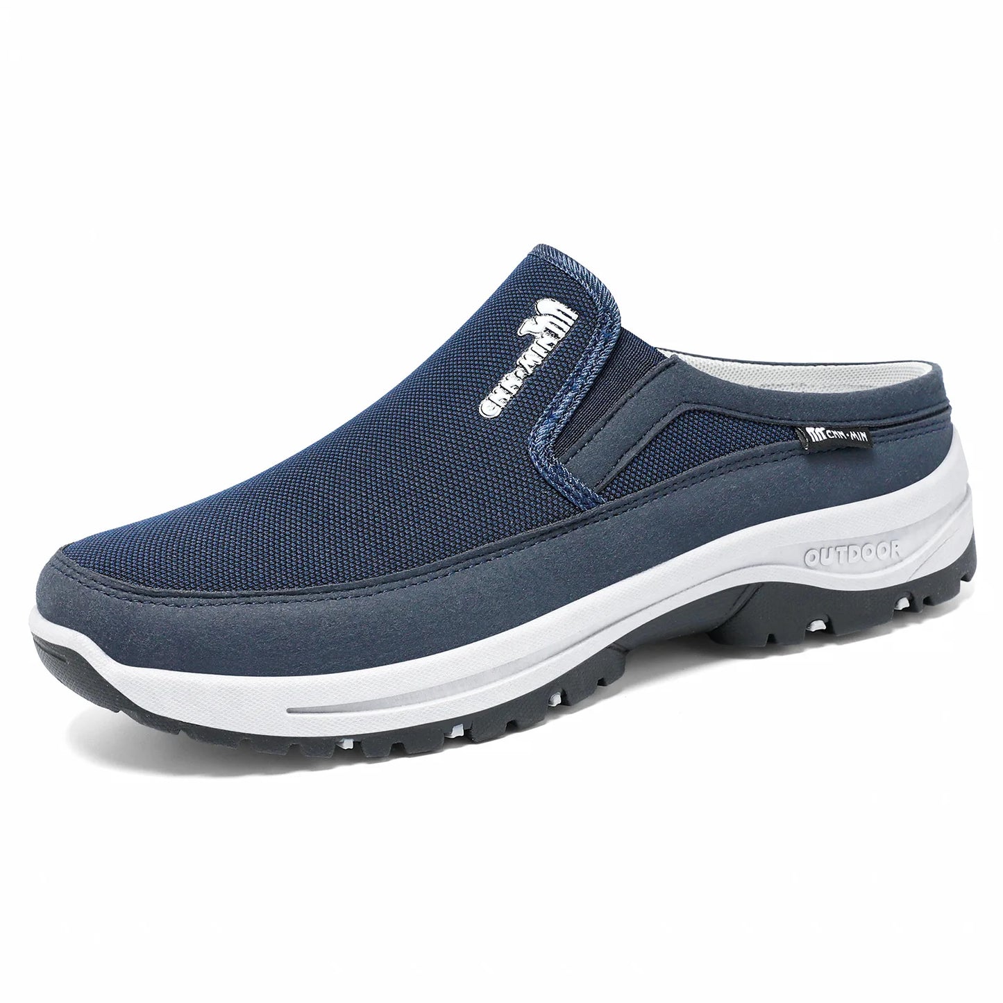 Men's Shoes 2026 Spring New Versatile Casual Half Top Single Shoes Comfortable, Breathable, Odorous Foot Size 39-47