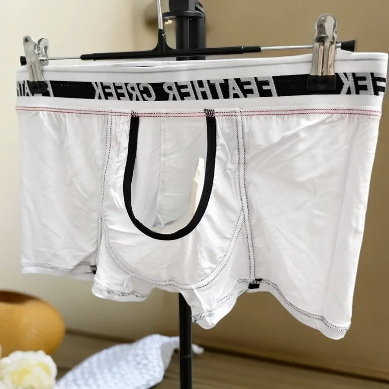 Men's Boxer Shorts with Large Pocket Design