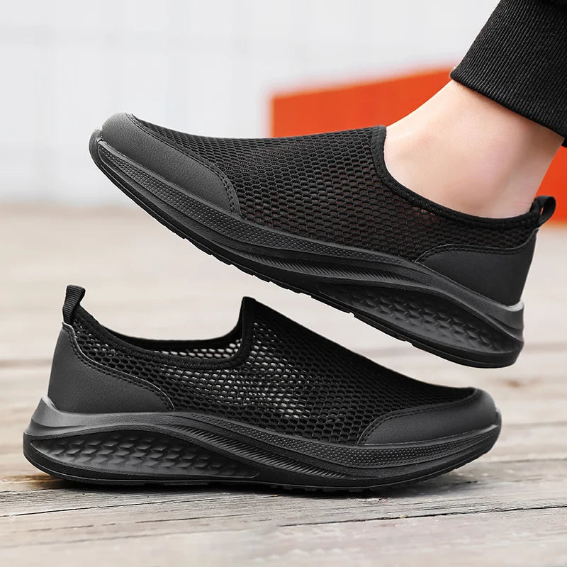 Men's Breathable Mesh Summer Sneakers for Walking