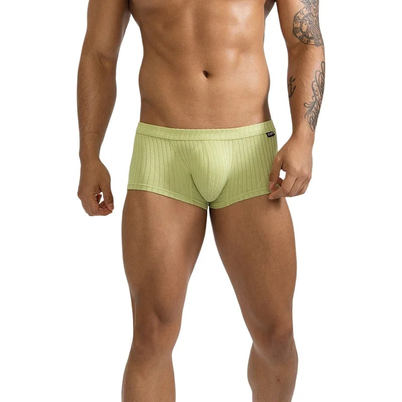 GTOPX MAN Men's Low Rise Boxer Briefs 6-Pack