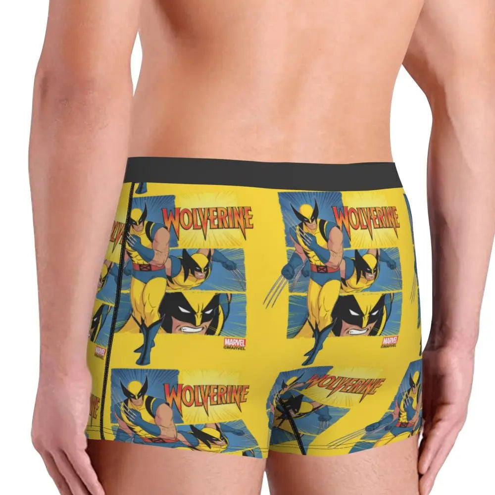 Deadpool Boxer Shorts for Men - Lycra Polyester Blend