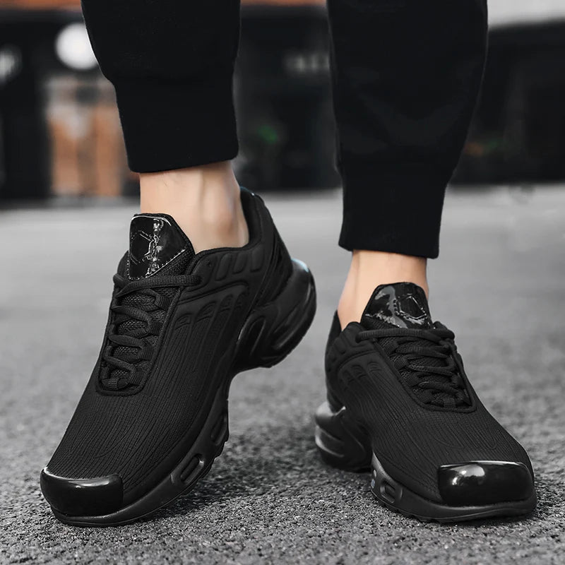 Mens Running Shoes Breathable Mesh Sports Shoes