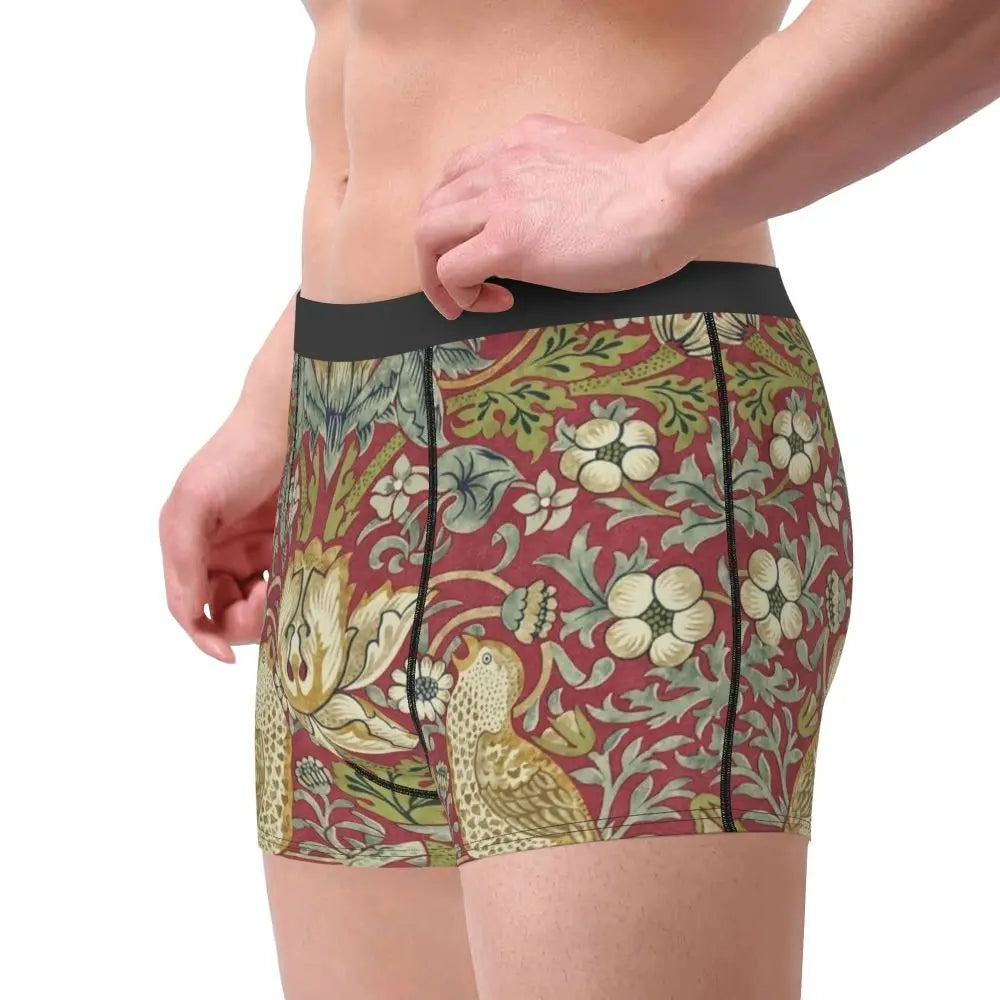 Breathable Cotton Polyester Boxer Shorts for Men