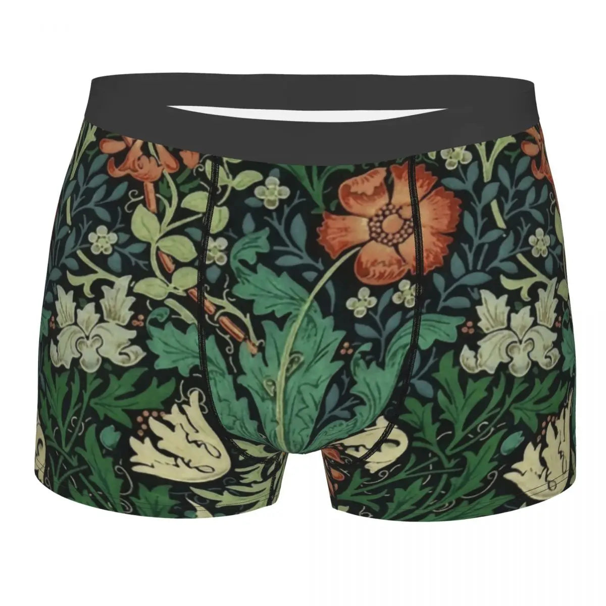 Breathable Cotton Polyester Boxer Shorts for Men