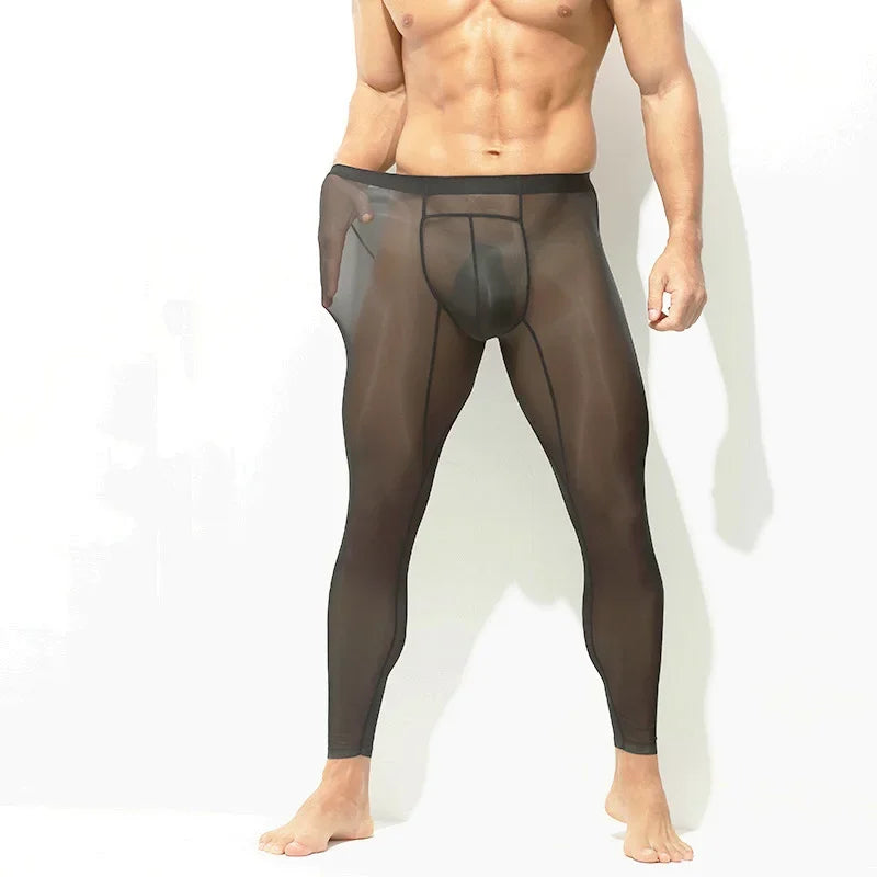 Ultra-thin Transparent Thermal Underwear Bottoms