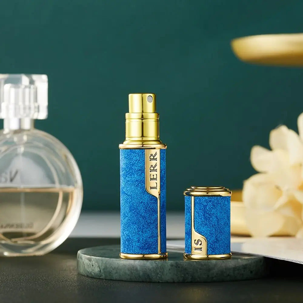 5ML Fine Mist Atomizer Refillable Leather Spray Bottle