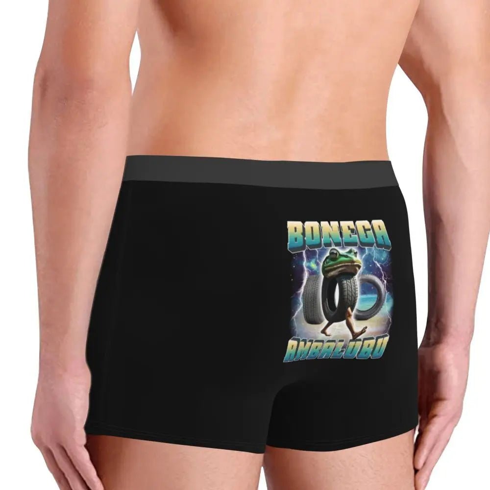 Men's Boxer Shorts Brr Brr Patapim Funny Italian Brainrot