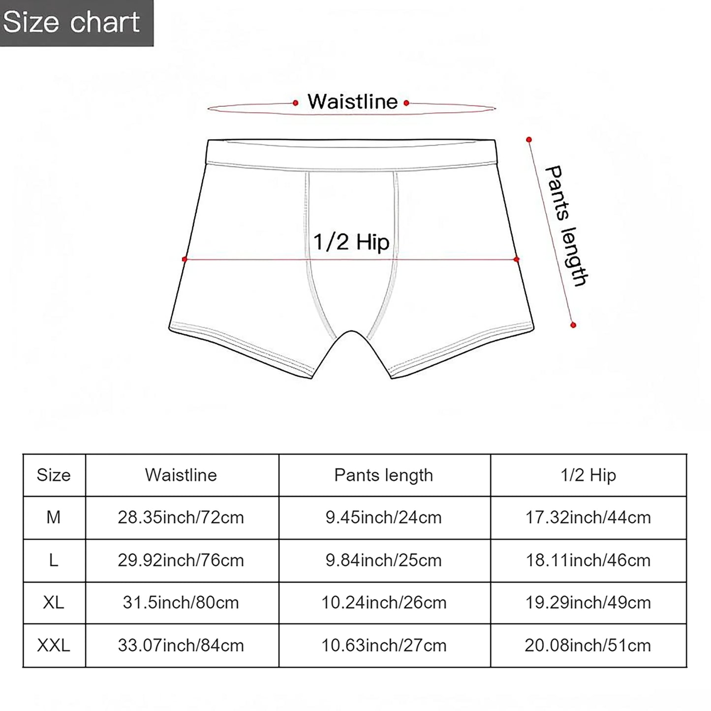 Men's Cartoon Boops Boxer Shorts Underwear