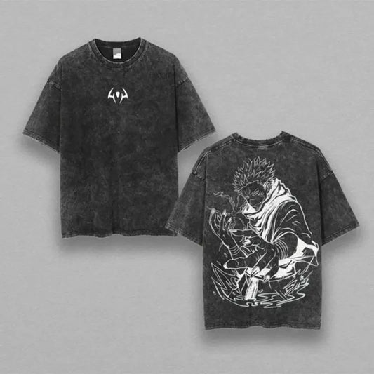 Anime Jujutsu Kaisen Ryomen Sukuna Graphic Tee
