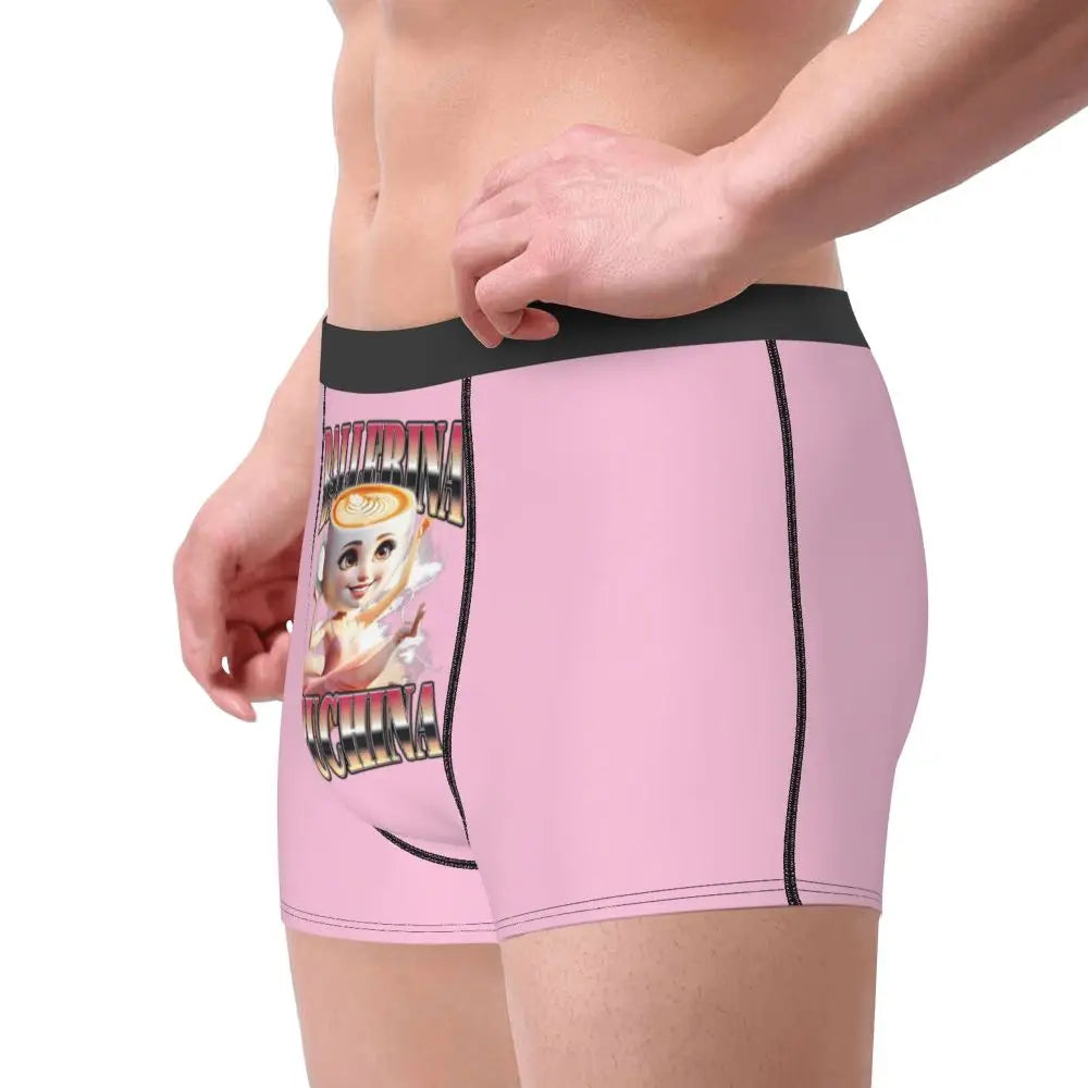 Men's Boxer Shorts Brr Brr Patapim Funny Italian Brainrot