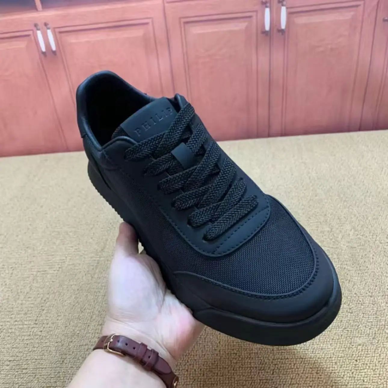 Men's Casual Sneakers Breathable Canvas Running Shoes