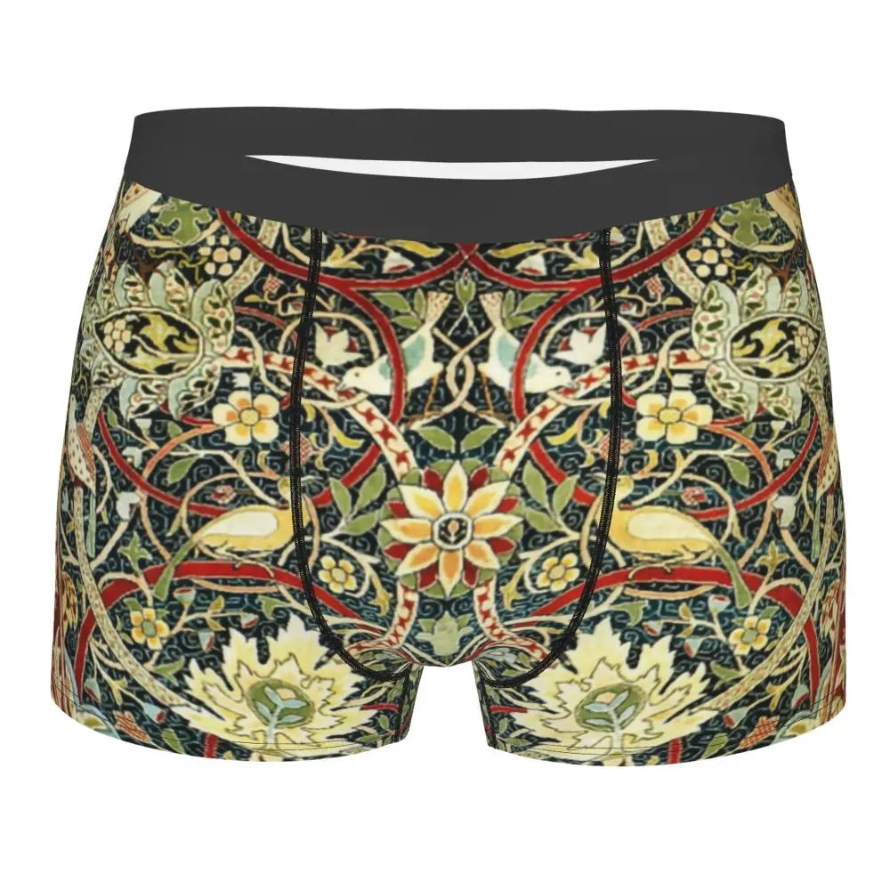 Breathable Cotton Polyester Boxer Shorts for Men