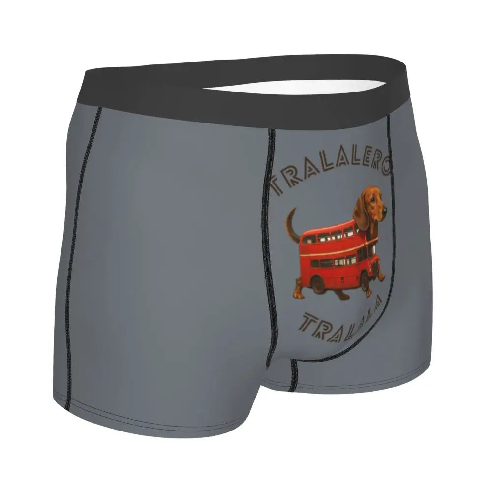 Men's Boxer Shorts Brr Brr Patapim Funny Italian Brainrot