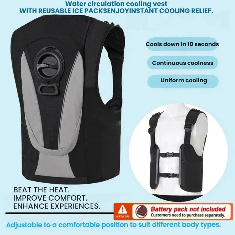 Hi-Vis Water Cooling Vest for Outdoor Activities