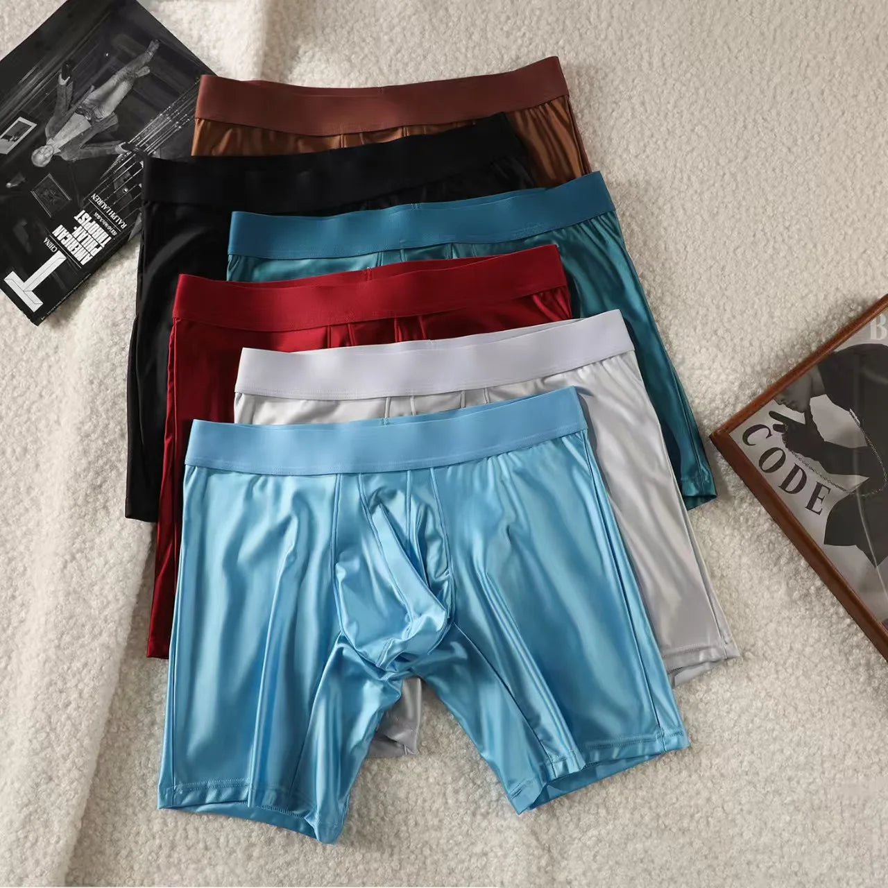 Men's Cotton Boxer Shorts Underwear for Men